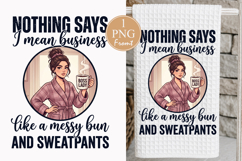 Sarcastic Coffee Lover Kitchen Towel PNG Product Image 1