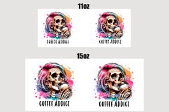 Sarcastic Coffee Lover Mug  Mug Wrap For 11 oz and 15 oz, 3d Mug, Halloween Png