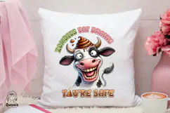 Funny Cow with Sarcastic Quotes, Funny Farm Animal Meme Product Image 3