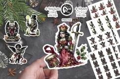 Dark Angel Ornament Sticker Product Image 1