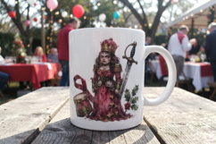 Dark Angel Ornament Sublimation Product Image 17