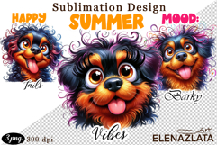 Cute Sarcastic duckling , dog sublimation clipart Product Image 1