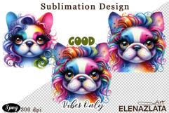 Cute Sarcastic duckling , dog sublimation clipart Product Image 1
