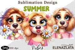 Cute Sarcastic duckling , dog sublimation clipart Product Image 1