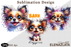 Cute Sarcastic duckling , dog sublimation clipart Product Image 1