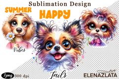 Cute Sarcastic duckling , dog sublimation clipart Product Image 1