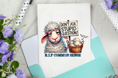 Farm Animal with Sarcastic Quotes Saying, Funny Animal Meme Product Image 2
