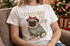 Festive Dog Quotes Sublimation Product Image 3