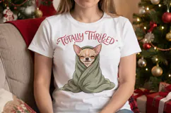 Festive Dog Quotes Sublimation Product Image 3