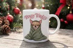 Festive Dog Quotes Sublimation Product Image 12