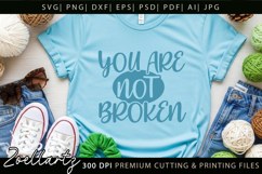 Mental Health Awareness SVG Sarcastic Anxiety T-shirt Mug Product Image 4