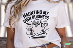 Sarcastic Ghost SVG PNG Clipart Product Image 2