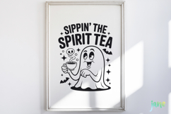 Sarcastic Ghost SVG PNG Clipart Product Image 5