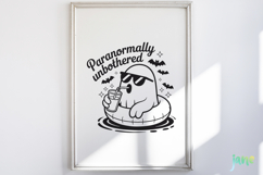 Sarcastic Ghost SVG PNG Clipart Product Image 5