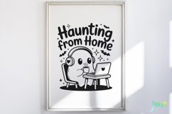 Sarcastic Ghost SVG PNG Clipart Product Image 5