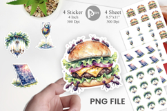 Sarcastic Glamping Fails Sticker Product Image 1