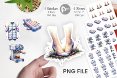 Sarcastic Glamping Fails Sticker Product Image 1