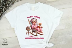 Sarcastic Grandma Slogan PNG, Sublimation, I Love Grandma Product Image 2