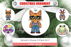 Ornament Sarcastic Groovy Critters Product Image 1
