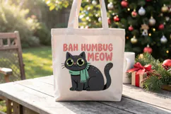 Sarcastic Holiday Feline Sublimation Product Image 10
