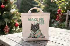 Sarcastic Holiday Feline Sublimation Product Image 16