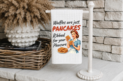 Sarcastic Housewife Kitchen Towel, Funny Cat Lover Kitchen Product Image 2