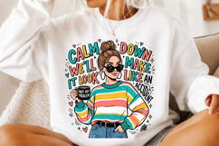 Sarcastic Humor Woman PNG, Funny Png Product Image 1