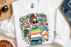 Sarcastic Humor Woman PNG, Funny Png Product Image 2