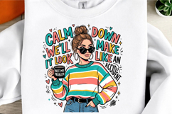 Sarcastic Humor Woman PNG, Funny Png Product Image 3