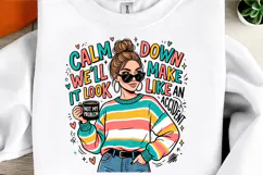 Sarcastic Humor Woman PNG, Funny Png Product Image 3