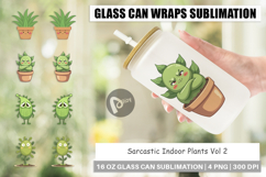 Glass Can Sarcastic Houseplants Product Image 1