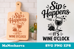 Sarcastic Cooking Quotes SVG | Funny Kitchen Sign Bundle Product Image 5