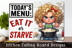 Funny Sarcastic Kitchen Cutting Board Design Collection Product Image 1