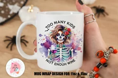 Sarcastic Mama Mug  Mug Wrap For 11 oz and 15 oz, 3d Mug, Halloween Png