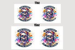 Sarcastic Mama Mug  Mug Wrap For 11 oz and 15 oz, 3d Mug, Halloween Png