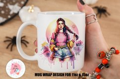 Sarcastic Mama Mug  Mug Wrap For 11 oz and 15 oz, 3d Mug, Halloween Png