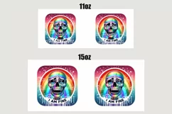 Sarcastic Mama Mug  Mug Wrap For 11 oz and 15 oz, 3d Mug, I am Fine Mama Png