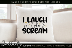 Funny Mental Health SVG Sarcastic Anxiety T-shirt Mug Design Product Image 2
