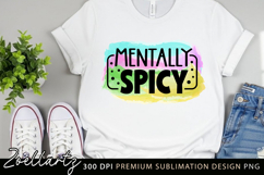Sarcastic Mental Health Sublimation Design Funny Anxiety PNG Product Image 5