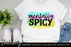 Sarcastic Mental Health Sublimation Design Funny Anxiety PNG Product Image 5