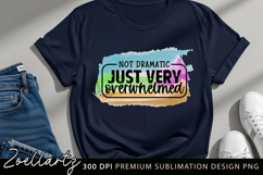 Sarcastic Mental Health Sublimation Design Funny Anxiety PNG Product Image 6