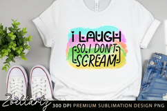 Sarcastic Anxiety Sublimation Design Funny Mental Health PNG Product Image 5