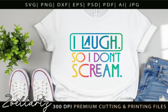 Sarcastic Mental Health SVG Funny Anxiety T-shirt Mug Design Product Image 7