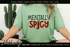 Funny Mental Health SVG Sarcastic Anxiety T-shirt Mug Design Product Image 5