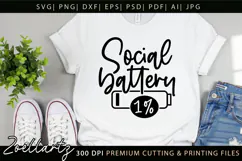 Sarcastic Mental Health SVG Funny Anxiety T-shirt Mug Design Product Image 6