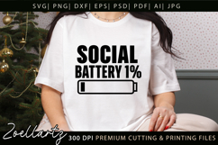 Sarcastic Mental Health SVG Funny Anxiety T-shirt Mug Design Product Image 1