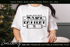 Sarcastic Mental Health SVG Funny Anxiety T-shirt Mug Design Product Image 1
