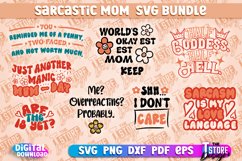 Mom Sarcastic SVG Bundle|Funny Mom Life Quotes|Sassy v.1 Product Image 2