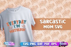 Mom Sarcastic SVG Bundle|Funny Mom Life Quotes|Sassy v.1 Product Image 8