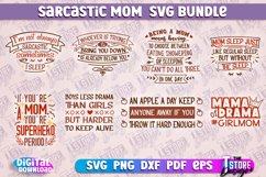 Mom Sarcastic SVG Bundle|Funny Mom Life Quotes|Sassy v.2 Product Image 3